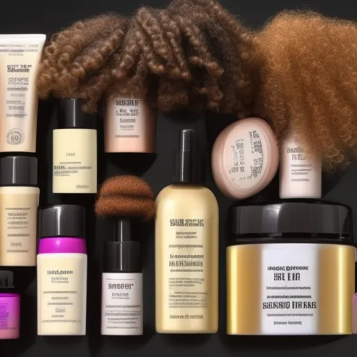 

Photo of an assortment of hair care products specifically designed for curly hair, including shampoo, conditioner, and styling products.