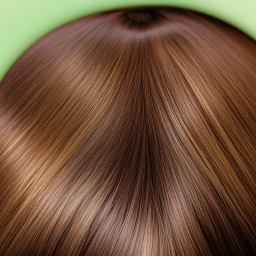 

A close-up photo of a woman's hair with a Klorane product bottle in the background, emphasizing the brand's dedication to healthy, beautiful hair.